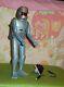 Vintage 1979 ROM THE SPACE KNIGHT WITH LIGHT CORD, ONE WEAPON AND BACKPACK