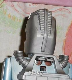 Vintage 1979 ROM THE SPACE KNIGHT WITH LIGHT CORD, ONE WEAPON AND BACKPACK