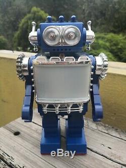 Vintage 1979 Super Video Robot Space Scout Sh Horikawa Made In Japan Works