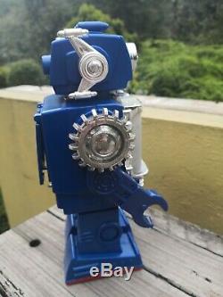 Vintage 1979 Super Video Robot Space Scout Sh Horikawa Made In Japan Works