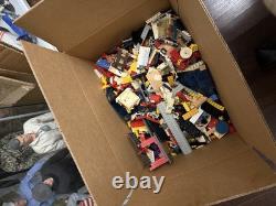 Vintage 1980's Lego Mini Figs and big lot Legos Vehicles NASA Police etc