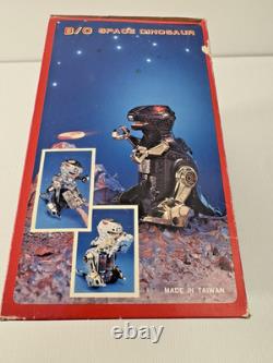 Vintage 1980s B/O Space Dinosaur Toy MDL JP-887 TOMY Starriors like NIB