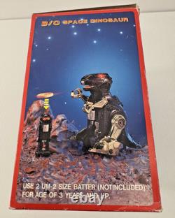 Vintage 1980s B/O Space Dinosaur Toy MDL JP-887 TOMY Starriors like NIB
