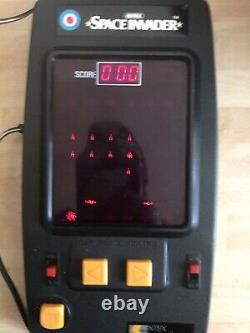 Vintage 1980s Entex Space Invader Electronic Tabletop HandheldGame Plugged Read