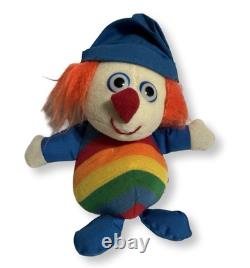 Vintage 1981 AmToy Baxter the Clown Plush The Great Space Coaster 9 RARE