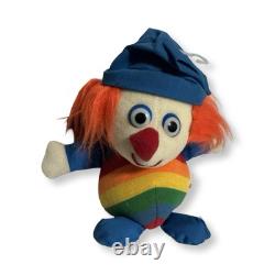 Vintage 1981 AmToy Baxter the Clown Plush The Great Space Coaster 9 RARE