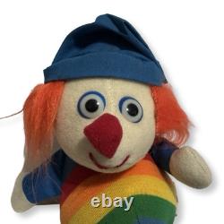 Vintage 1981 AmToy Baxter the Clown Plush The Great Space Coaster 9 RARE