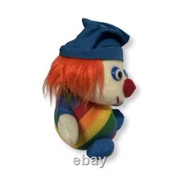 Vintage 1981 AmToy Baxter the Clown Plush The Great Space Coaster 9 RARE