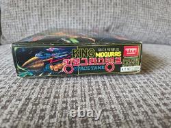 Vintage 1982 Academy King Space Tank Moguras Motorized Plastic Model Kit #3000