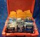 Vintage 1983 Fisher Price Construx HUGE Lot 432 Pieces w'Construx Carrying Case