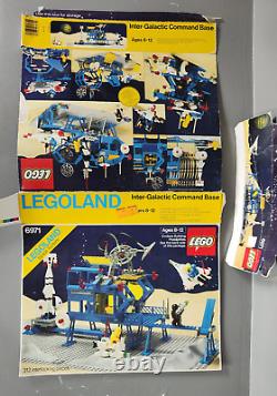 Vintage 1984 LEGO 6971 Inter-Galactic Command Base with Instructions and Box