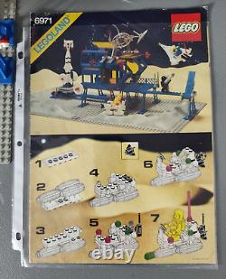 Vintage 1984 LEGO 6971 Inter-Galactic Command Base with Instructions and Box