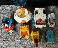 Vintage 1984 Playworld Toys Playmates Space Station Vehicles and Figures