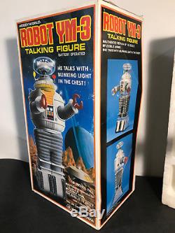 Vintage 1985 Lost in Space Toy Robot 16 Tall ROBOT YM-3 Masudaya in Box Robbie