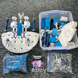 Vintage 1986 Construx Fisher Price #6455 Galaxy Voyager Space Series + Extras