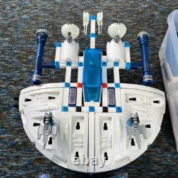 Vintage 1986 Construx Fisher Price #6455 Galaxy Voyager Space Series + Extras