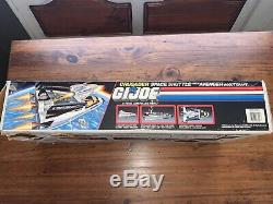 Vintage 1989 GI Joe Crusader Space Shuttle Avenger Scout Craft With Payload In Box