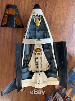 Vintage 1989 GI Joe Crusader Space Shuttle Avenger Scout Craft With Payload In Box