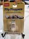 Vintage 1989 Playskool Flip Floppers Space Shuttle Wind Up Toy on Original Card