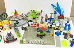 Vintage 1990's Retired Lego Parts Lot Space Alpha UFO Minifigures Accessories