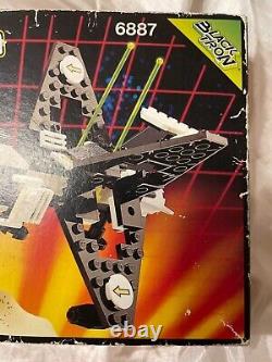 Vintage 1992 LEGO Space Blacktron # 6887 allied Avenger unused box Please read