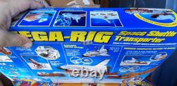 Vintage 1996 Hot Wheels Mega-rig Space Shuttle Transporter 16757 New Sealed Box