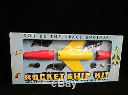 Vintage 50's Archer Rocket Ship Kit Space Toy