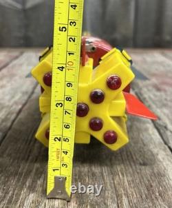 Vintage 60's Nomura T. N. Solar X S-X7 Battery Operated Space Rocket Tin Toy