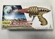 Vintage 60's Taiyo Japan Friction Space Pilot X Ray Gun With BOX Tested