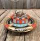 Vintage 60s Battery Op Litho Planet Y Nomura Japan Space Commander Station Toy
