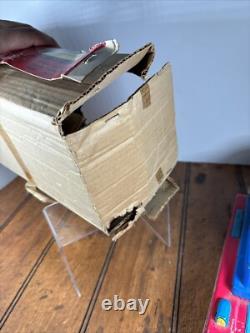 Vintage 60s Moon Explorer Gakken Toy Japan Space Tin Litho With Box Astronaut