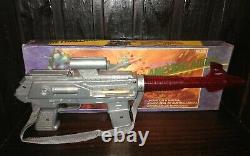 Vintage 70's Space Ray Gun Rifle Battery Operated Argentina Gun Space Toy Nib