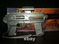 Vintage 70's Space Ray Gun Rifle Battery Operated Argentina Gun Space Toy Nib