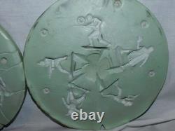 Vintage 9 Rubber Toy Mold Sci-fi Space Men Molds #2 Lot Jj