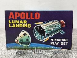 Vintage Apollo Lunar Landing Miniature Playset by Marx 1970 NASA Space Toy NEW