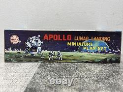 Vintage Apollo Lunar Landing Miniature Playset by Marx 1970 NASA Space Toy NEW