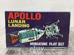 Vintage Apollo Lunar Landing Miniature Playset by Marx 1970 NASA Space Toy NEW