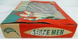 Vintage Archer Space Men In Box Unused Old Store Stock