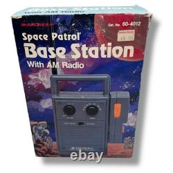 Vintage Archer Space Patrol Base Station with AM Radio 70s Gray Toy 60-4012 New