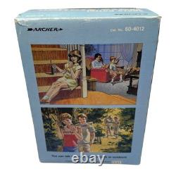 Vintage Archer Space Patrol Base Station with AM Radio 70s Gray Toy 60-4012 New