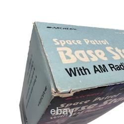 Vintage Archer Space Patrol Base Station with AM Radio 70s Gray Toy 60-4012 New