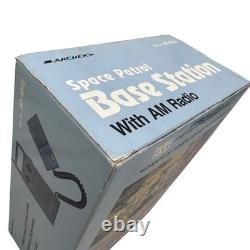 Vintage Archer Space Patrol Base Station with AM Radio Gray 70s Toy 60-4012 New