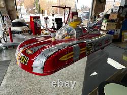 Vintage Astronef Eletrcique Battery Operated Space Ship