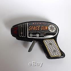 Vintage Atomic Space Gun Japanese tin toy 1950s
