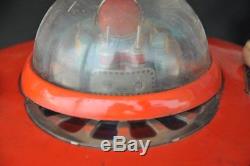 Vintage Battery Cragstan Space Saucer Litho Tin Toy, Japan