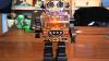 Vintage Battery Operated Robot Toy Horikawa Toy Made In Japan Robot Tin