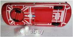 Vintage Battery Operated Space Ship M/NM Tin in VG Box. Lights! Action! Sound