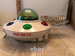 Vintage Battery Operated Space Ship X711