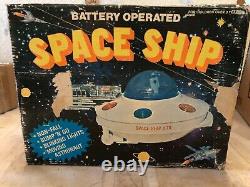 Vintage Battery Operated Space Ship X711