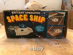 Vintage Battery Operated Space Ship X711